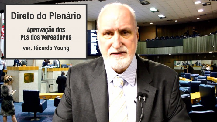 Vídeo: Direto do Plenário sobre a aprovação dos PLs dos vereadores