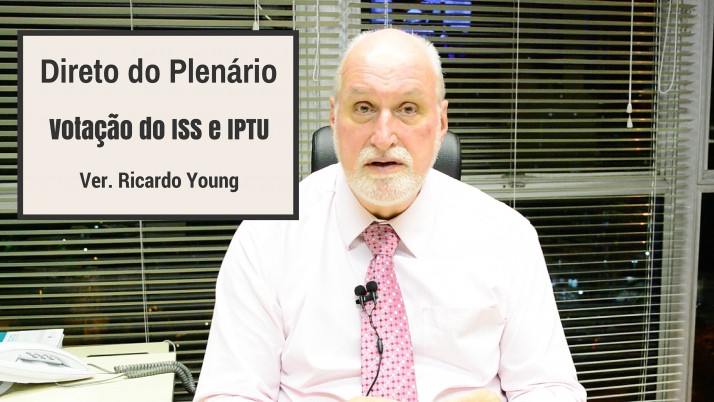 Vídeo: Direto do Plenário sobre a votação do ISS e do IPTU