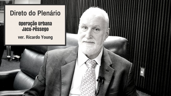 Vídeo: Direto do Plenário sobre a Operação Urbana Jacu-Pêssego