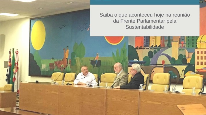 Ricardo Young é eleito presidente da Frente Parlamentar pela Sustentabilidade