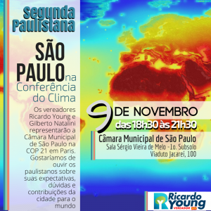 convite_segundas paulistanas COP21
