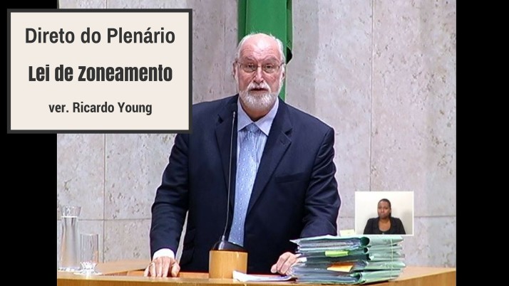 Vídeo: Pronunciamento do vereador Ricardo Young sobre o Zoneamento
