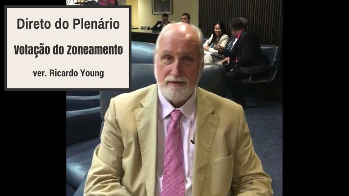 Vídeo: Vereador Ricardo Young fala ao vivo no Direto do Plenário