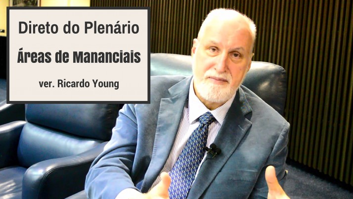Vídeo: Direto do Plenário sobre as Áreas de Mananciais, Táxis e o Sistema S