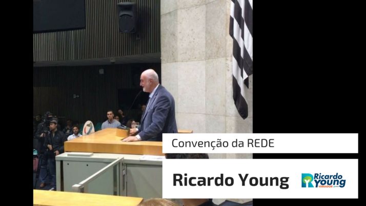 Vídeo: Ricardo Young fala na Convenção da REDE